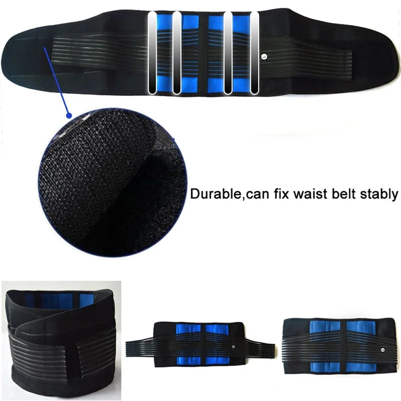 Big size 5XL 6XL DAYO FITNESS men's and women's lower back support brace with waist belt for posture correction and slouch prevention.
