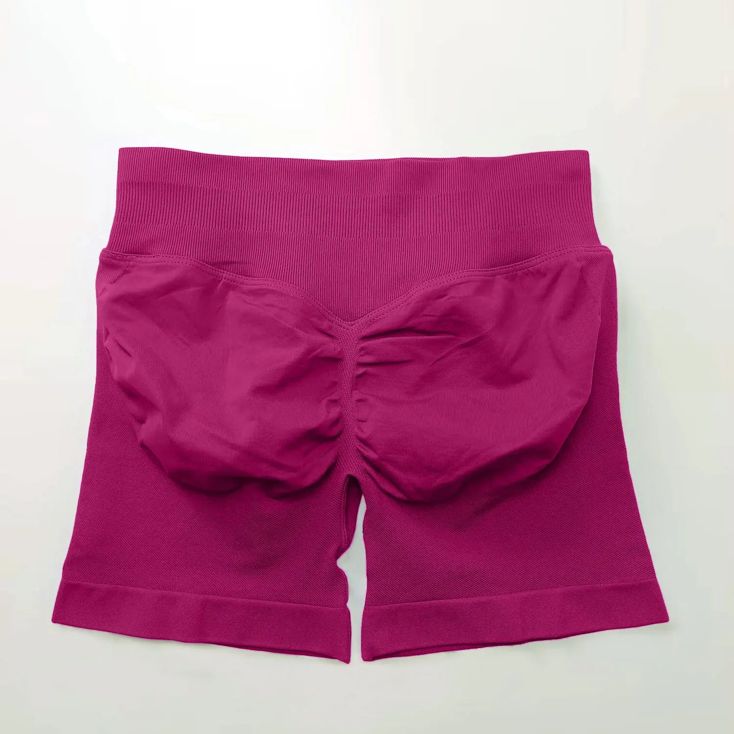 NCLAGEN seamless gym shorts for women, 4.5-inch length, scrunch butt design, perfect for running, yoga, and fitness workouts.
