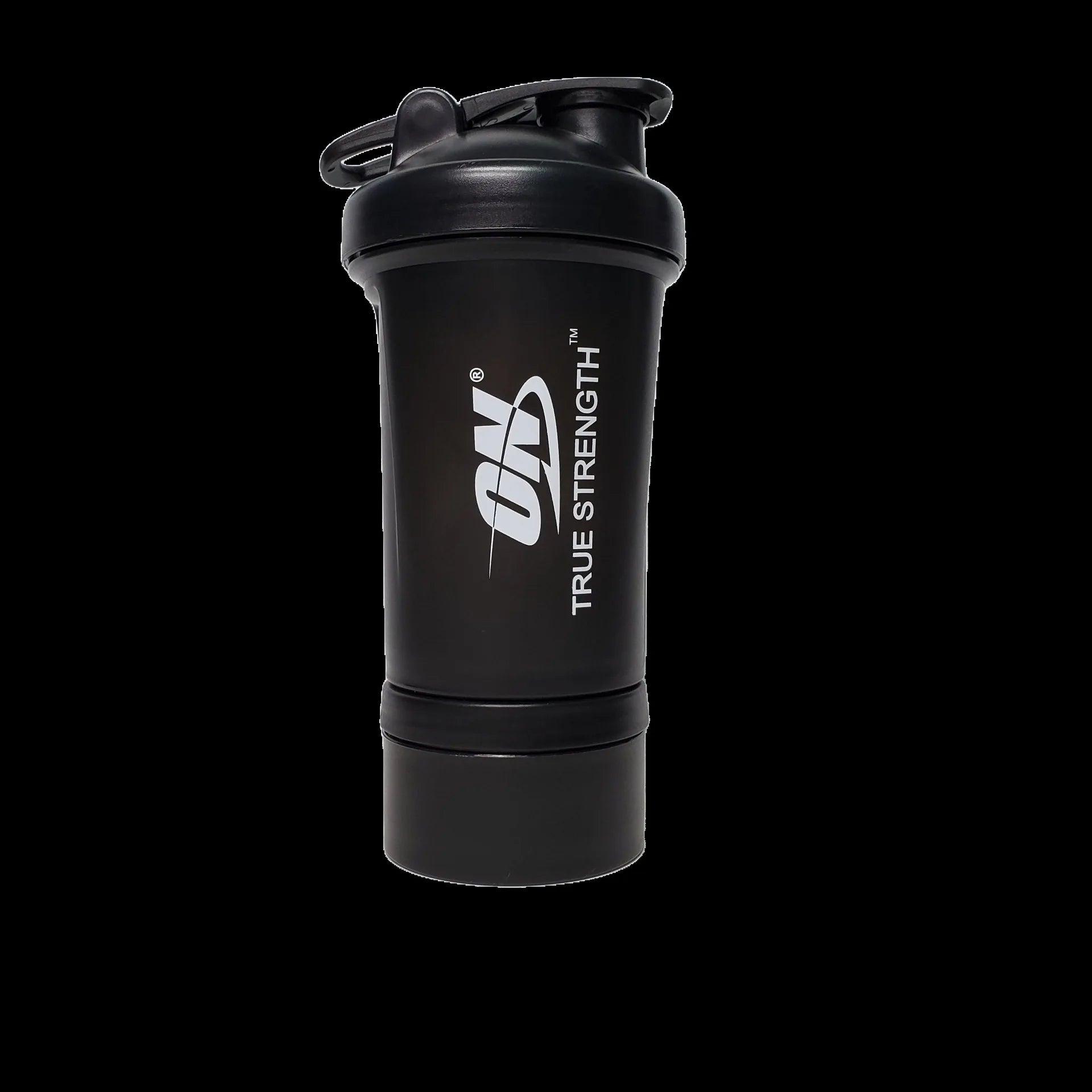 HQ Grocery Store 450ML plastic protein shake cup with mixing ball and medicine box, large-capacity fitness shaker for powders.