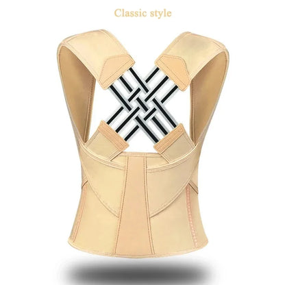 Breathable DAYO FITNESS STORE back posture corrector brace for women, providing support for improved shoulder and back posture.