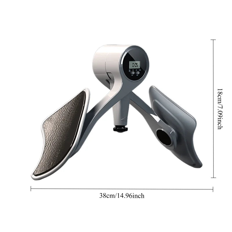 SanSeLu Fitness pelvic muscle trainer for men and women, compact Kegel exercise equipment for pelvic and buttock strengthening.
