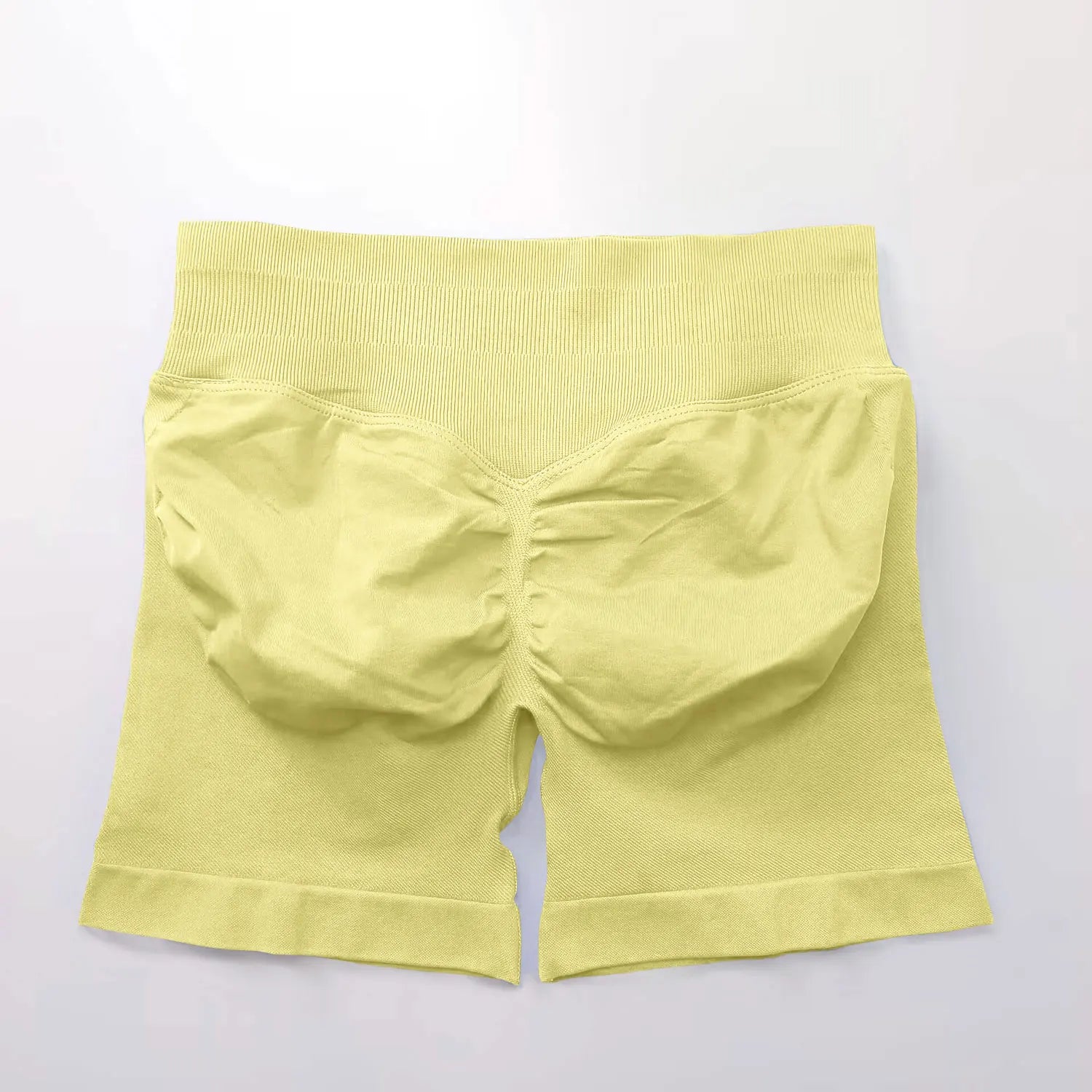 NCLAGEN seamless gym shorts for women, 4.5-inch length, scrunch butt design, suitable for running, yoga, and fitness workouts