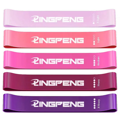 LPPF Store resistance bands for yoga and fitness, elastic loops for leg, hip, squat, and dance stretching exercises.