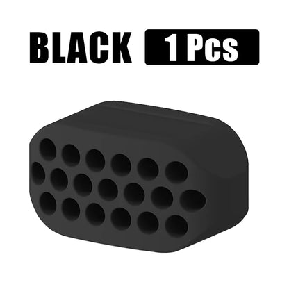 Lingpeng silicone jaw exerciser and facial toner with neck and double chin sculpting ball for facial beauty and jawline fitness.