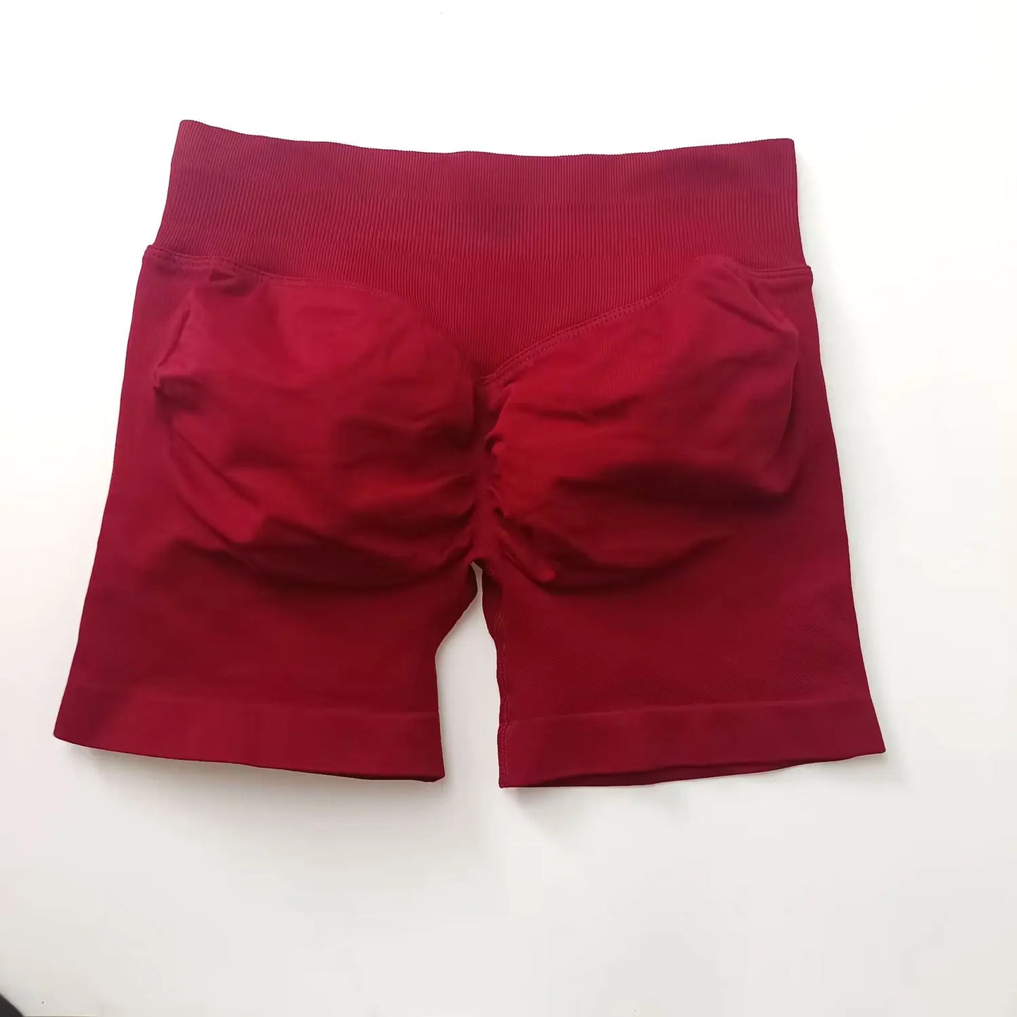 NCLAGEN seamless gym shorts for women, 4.5-inch length, scrunch butt design, ideal for fitness, running, yoga, and workout sessions.