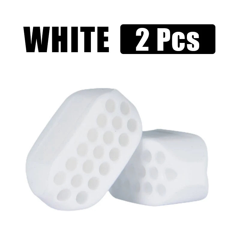 Silicone jaw exerciser and facial toner ball for jawline and neck toning, designed for facial beauty and double chin reduction.