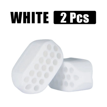 Silicone jaw exerciser and facial toner ball for jawline and neck toning, designed for facial beauty and double chin reduction.