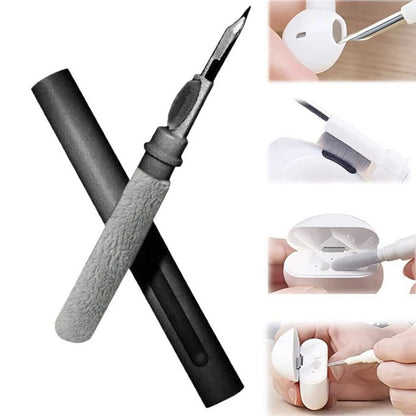 NeoLife Global Store earphone cleaning kit with brush and pen for AirPods Pro, Xiaomi, Samsung earbuds, earphone case cleaner tools.