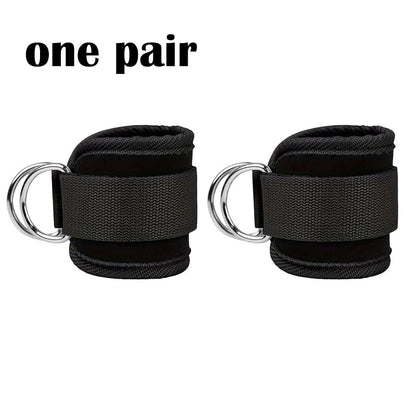TPE resistance bands with ankle straps for glute workouts, squat exercises, yoga, and leg strength training.