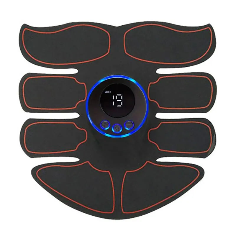 YOSYO abdominal muscle massager fitness device with USB charging, designed for arm and core muscle exercise at home.
