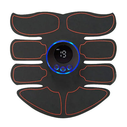YOSYO abdominal muscle massager fitness device with USB charging, designed for arm and core muscle exercise at home.