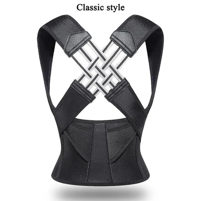 Breathable DAYO FITNESS STORE back posture corrector brace for women, providing support for back, shoulders, and posture improvement.