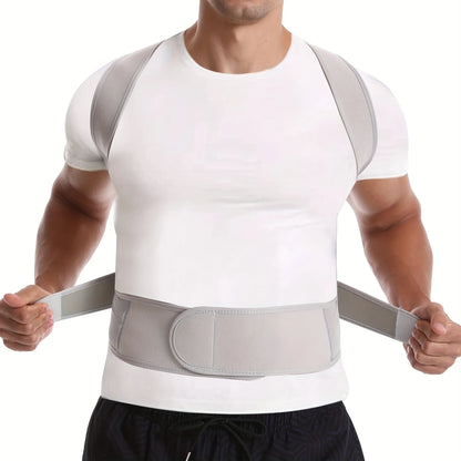 Adjustable unisex posture corrector brace with back support, clavicle support, and hunchback correction belt, by DAYO FITNESS STORE.