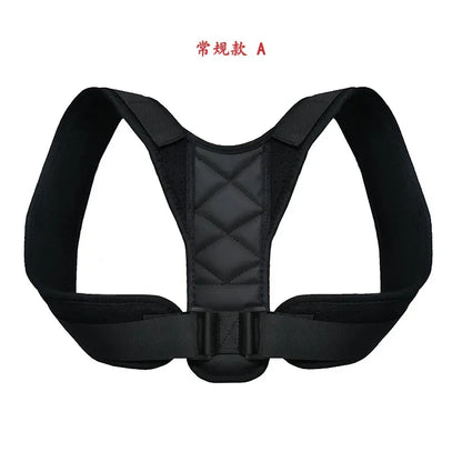 Adjustable DAYO FITNESS posture corrector back brace for spinal alignment and posture support, shown on a person wearing it.