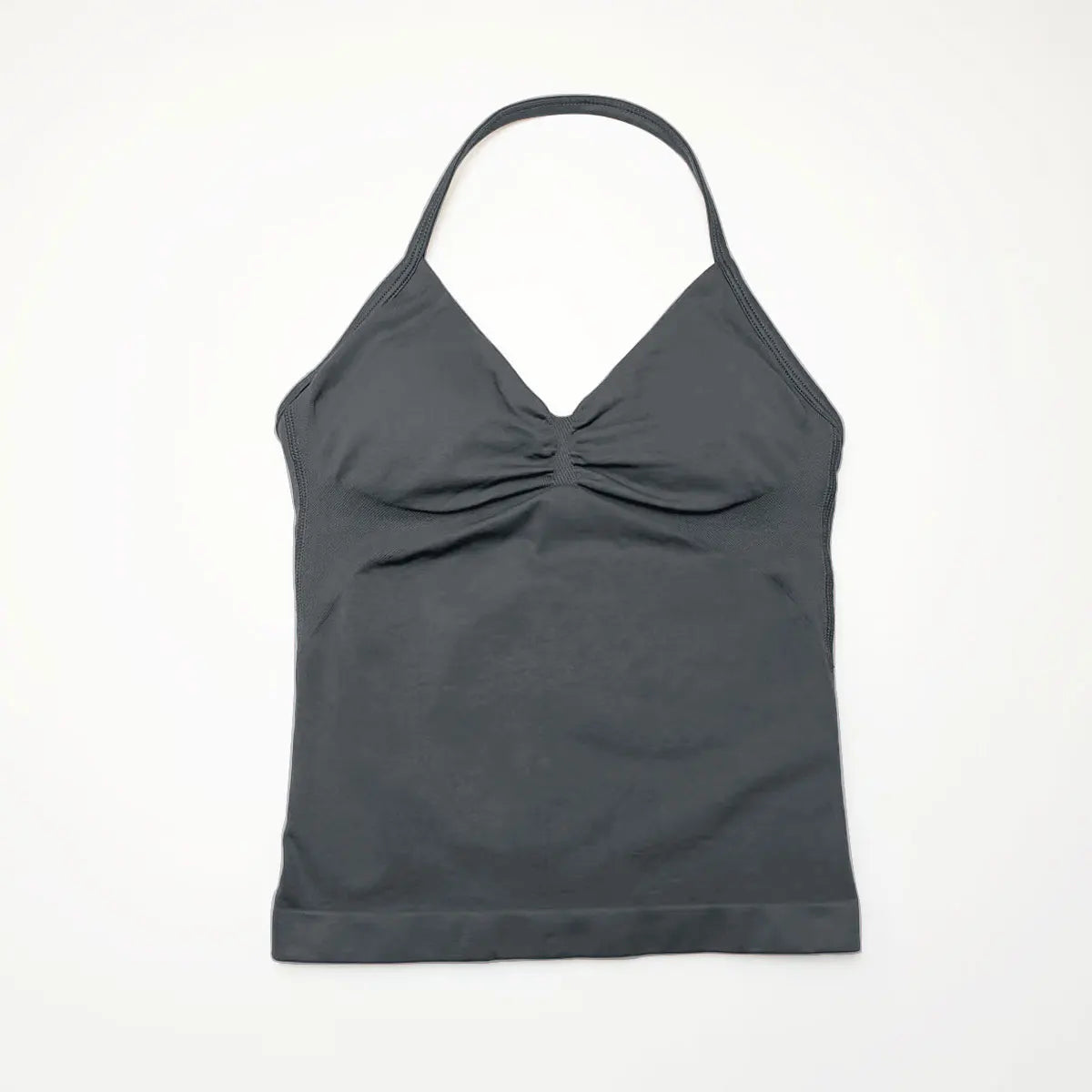 NCLAGEN Impact longline strappy sports yoga vest for women, open back gym tank top, perfect for running and workout sessions