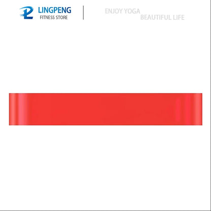 LPPF Store resistance yoga band for exercise and training, elastic loop for hip, leg, squat, dance, and stretch workouts.