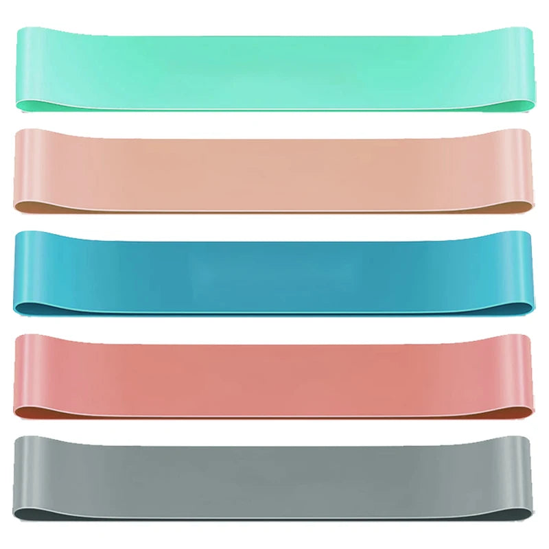 LPPF Store resistance yoga bands for fitness, exercise, and leg workouts, featuring elastic loops for stretching and hip tension training.