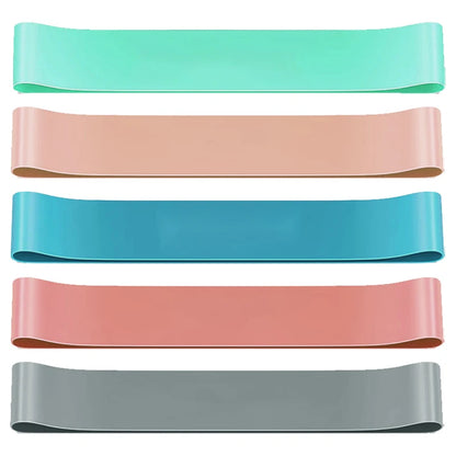 LPPF Store resistance yoga bands for fitness, exercise, and leg workouts, featuring elastic loops for stretching and hip tension training.