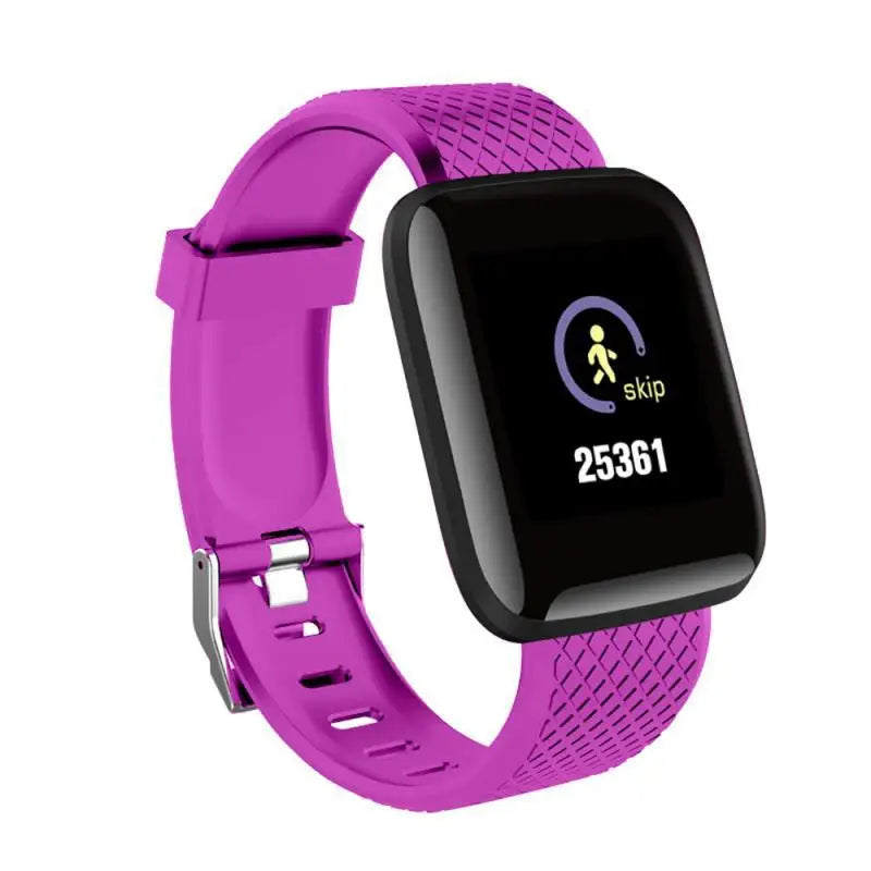 OpuYYM multifunctional smartwatch for men and women with Bluetooth, fitness tracking, sleep monitor, and music control.
