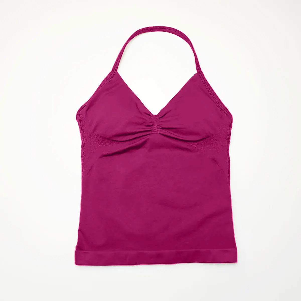 NCLAGEN impact longline strappy sports yoga vest for women with open back design, ideal for gym, running, and fitness workouts.