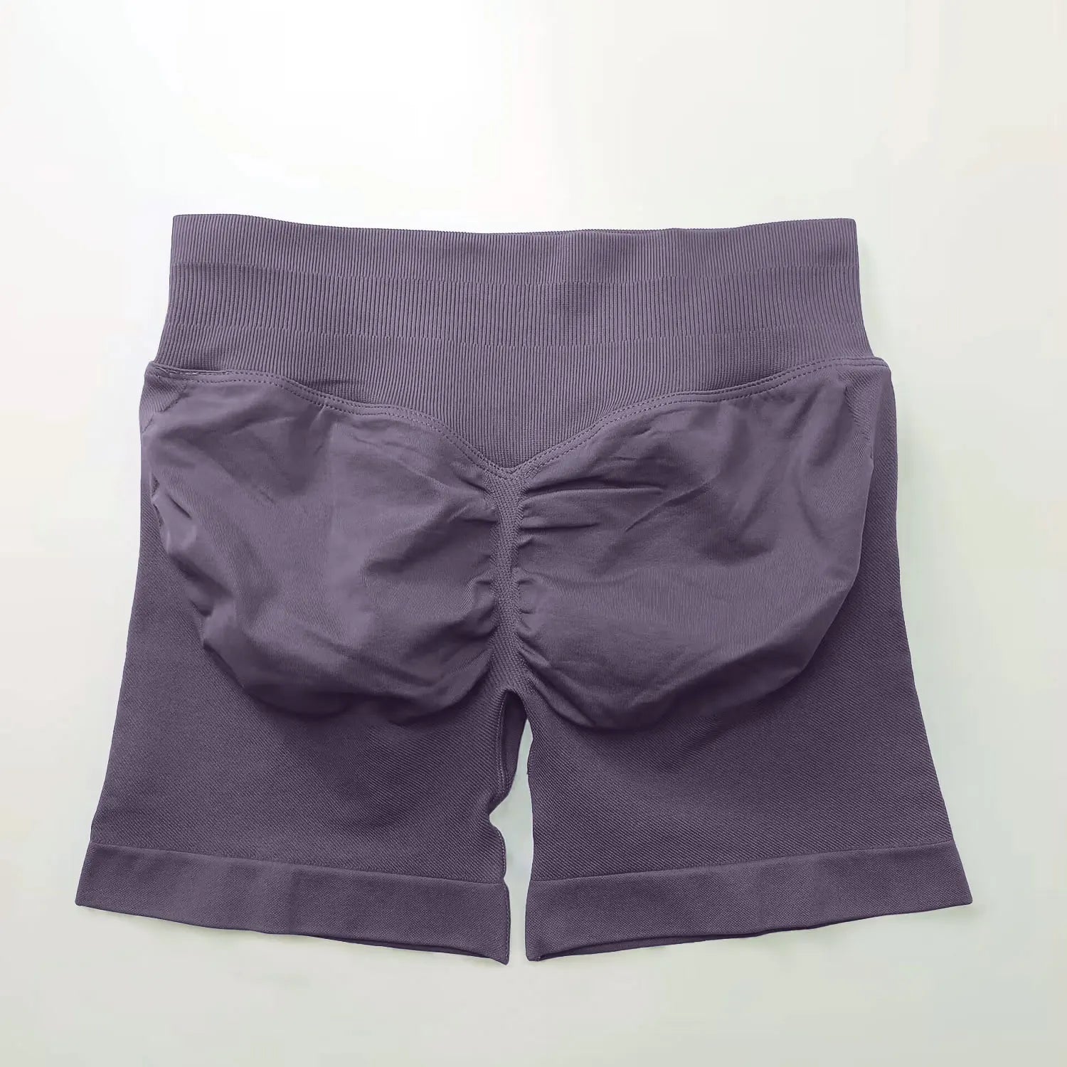 NCLAGEN seamless gym shorts for women, 4.5-inch length, scrunch butt design, perfect for running, yoga, and fitness workouts.