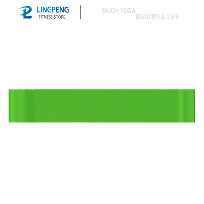 LPPF Store resistance yoga band for fitness, leg strengthening, hip exercises, and stretching with elastic loop design.